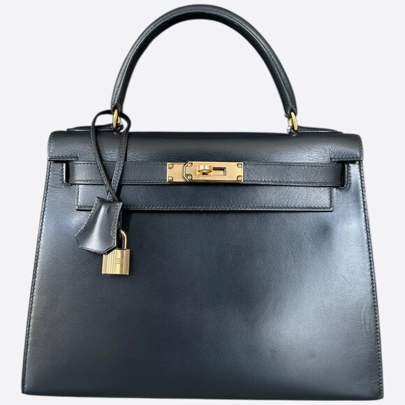 Hermes Blue Box Kelly 32 - Picture 1 of 8